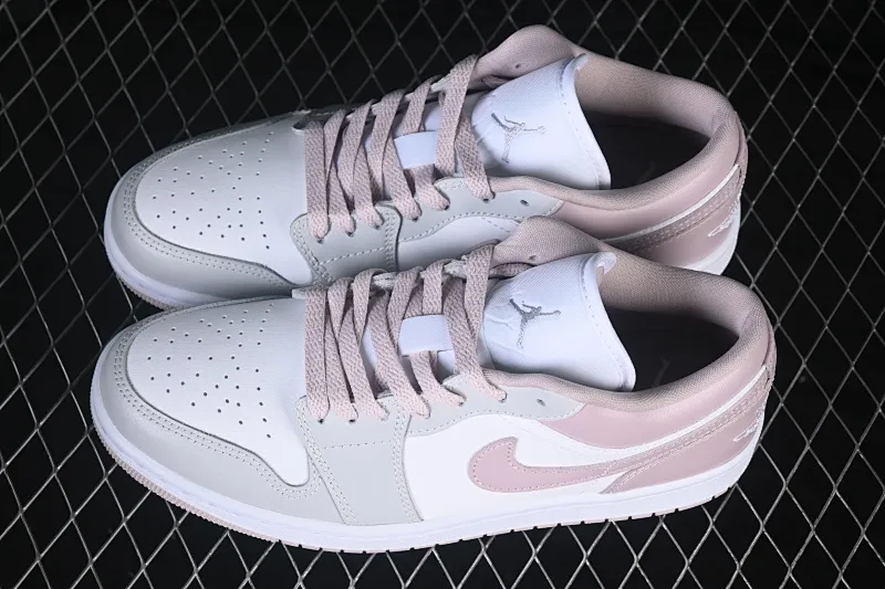 All categories Air Jordan Jordan series basketball shoes Air Jordan 1 Low G version pure original Air Jordan 1 Low AJ1 Joe 1 rice white powder low-top cultural casual sneakers DC0774-606